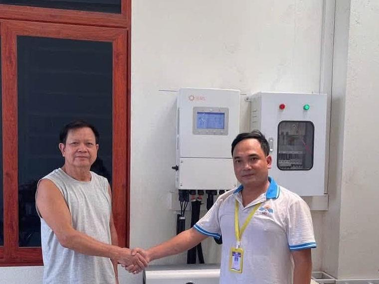 Hệ thống hybrid 10,16 kWp tại TP Thanh Hóa