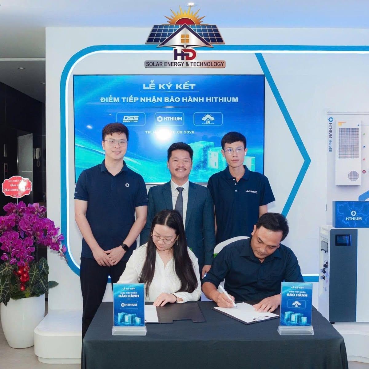Hừng Đông Solar trở thành điểm tiếp nhận bảo hành chính hãng Hithium tại Thanh Hóa
