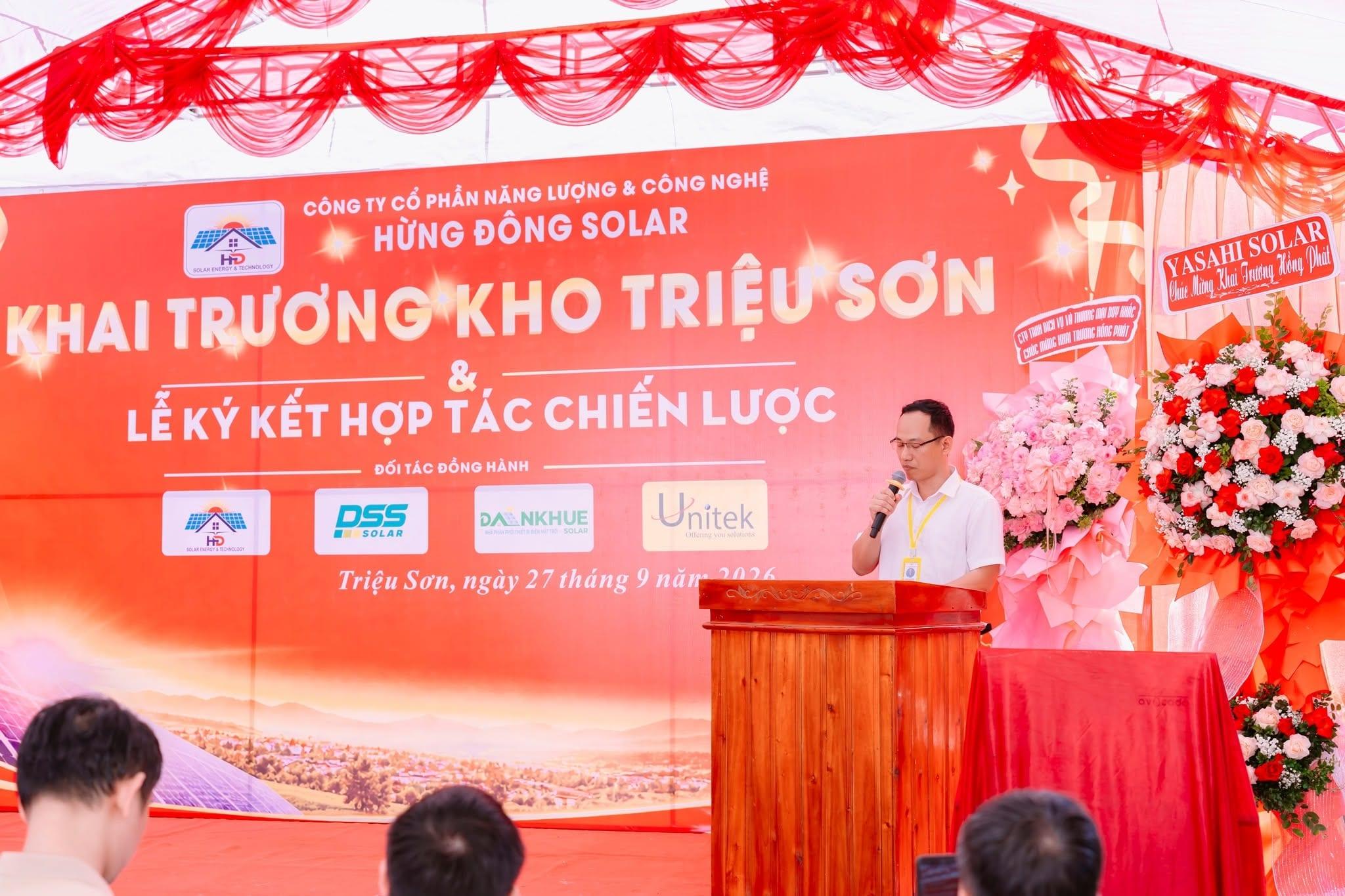 Lễ khai trương Kho Triệu Sơn và ký kết hợp tác chiến lược