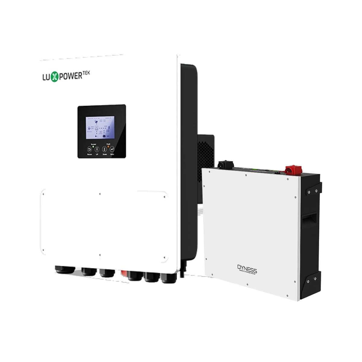 Combo hybrid Luxpower 6.5kW + Dyness 5.12kWh + 12 tấm JA Solar